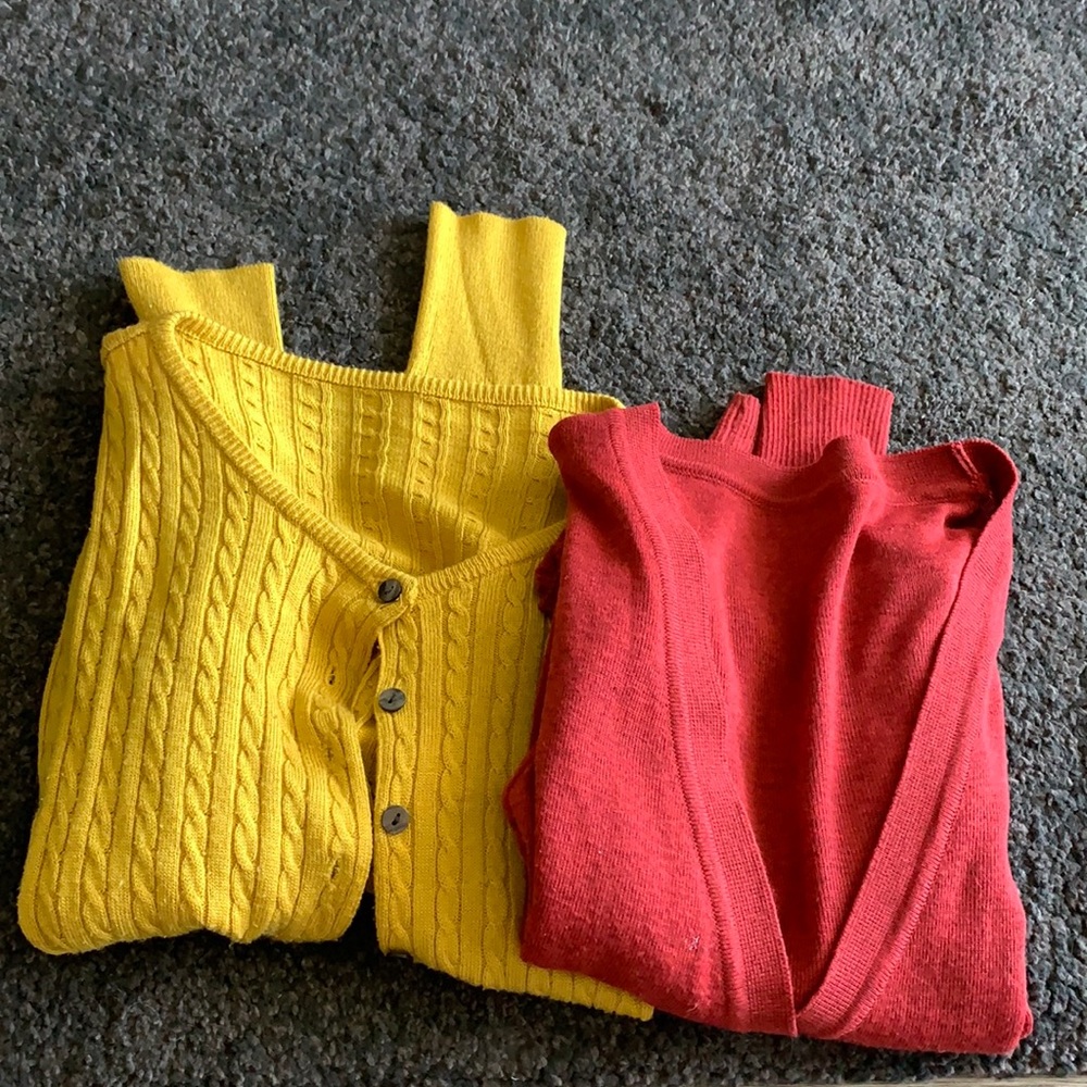 2 cardigans for $11